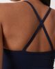 Cotton On Cotton On active ultra soft tri crossback cami top in prep sport navy - 2
