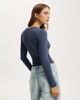 Cotton On Cotton On All day crew long sleeve in navy - 3