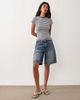 Cotton On Cotton On all day T-shirt in navy white striped print - 2