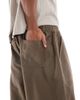 Cotton On Cotton On arlo baggy balloon pants in chocolate brown - 3