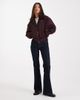 Cotton On Cotton On astro collared bomber jacket in noble plum - 3