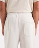 Cotton On Cotton On baggy cuffed track sweatpants in bone-Neutral - 4