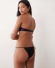 Cotton On Cotton On bandeau bikini set in black gloss - 3
