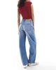 Cotton On Cotton On barrel jeans in saltwater blue - 3