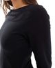 Cotton On Cotton On bella three quarter length sleeve mini dress in black - 4