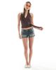 Cotton On Cotton On belt detail halter top in brown - 2