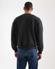 Cotton On Cotton On box fit crew sweater in washed black - 3