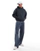 Cotton On Cotton On box fit hoodie in washed black-Brown - 3