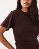 Cotton On Cotton On boxy side tuck T-shirt dress in dark oak-Brown - 3