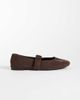 Cotton On Cotton On Brooklyn mary jane ballet flats in brown - 1
