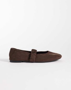Cotton On Cotton On Brooklyn mary jane ballet flats in brown