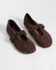 Cotton On Cotton On Brooklyn mary jane ballet flats in brown - 2
