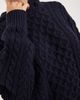 Cotton On Cotton On cable knit sweater in oxford blue - 3
