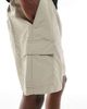 Cotton On Cotton On cargo shorts in gravel-Blue - 3
