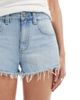 Cotton On Cotton On cheeky denim shorts in sunfaded blue - 4