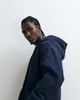 Cotton On Cotton On cropped hooded bomber jacket in washed indigo-Blue - 2