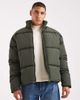 Cotton On Cotton On cropped puffer jacket in storm green - 1