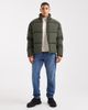 Cotton On Cotton On cropped puffer jacket in storm green - 2