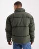 Cotton On Cotton On cropped puffer jacket in storm green - 3