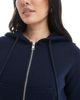 Cotton On Cotton On cropped zip up hoodie in total eclipse - part of a set-Navy - 3