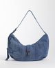 Cotton On Cotton On Dylan slouchy crossbody bag in washed blue denim - 1