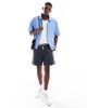 Cotton On Cotton On easy shorts in textured navy - 4