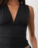 Cotton On Cotton On Ellie wrap halter top in black - 3