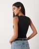 Cotton On Cotton On Ellie wrap halter top in black - 4
