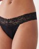 Cotton On Cotton On everyday lace comfy g-string thong in black - 4