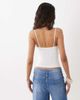 Cotton On Cotton On fern wrap cami in vintage white - 4