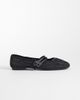 Cotton On Cotton On Frankie textured strappy ballet flats in black - 1
