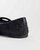Cotton On Cotton On Frankie textured strappy ballet flats in black - 3