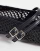 Cotton On Cotton On Frankie textured strappy ballet flats in black - 4