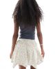 Cotton On Cotton On Georgie hanky hem mini skirt in multi - 3