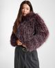 Cotton On Cotton On gigi faux fur jacket in burgundy-Red - 2