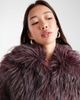 Cotton On Cotton On gigi faux fur jacket in burgundy-Red - 3