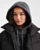 Cotton On Cotton On hanky hood scarf in black-Red - 1
