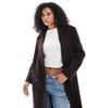 Cotton On Cotton On harrison tailored coat in brown - 3