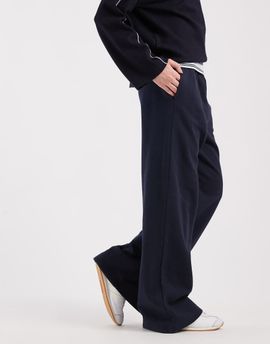 Cotton On Cotton On haven wide leg sweatpants in total eclipse-Black