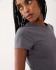 Cotton On Cotton On hold me short sleeve crew neck top in total eclipse-Navy - 3