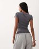 Cotton On Cotton On hold me short sleeve crew neck top in total eclipse-Navy - 4