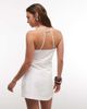 Cotton On Cotton On isabelle wrap halter mini dress in white - 3
