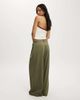 Cotton On Cotton On Izzy pleated suiting pants in green - 4