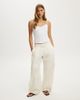 Cotton On Cotton On Jackson utility pant in white - 1