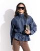 Cotton On Cotton On Knox funnel neck jacket in indigo-Blue - 1
