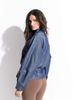 Cotton On Cotton On Knox funnel neck jacket in indigo-Blue - 4