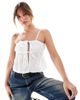 Cotton On Cotton On Lola tie up cami top in white - 1