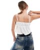 Cotton On Cotton On Lola tie up cami top in white - 3