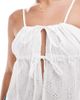 Cotton On Cotton On Lola tie up cami top in white - 4