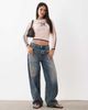Cotton On Cotton On long sleeve sporty graphic jersey top in pink - 3